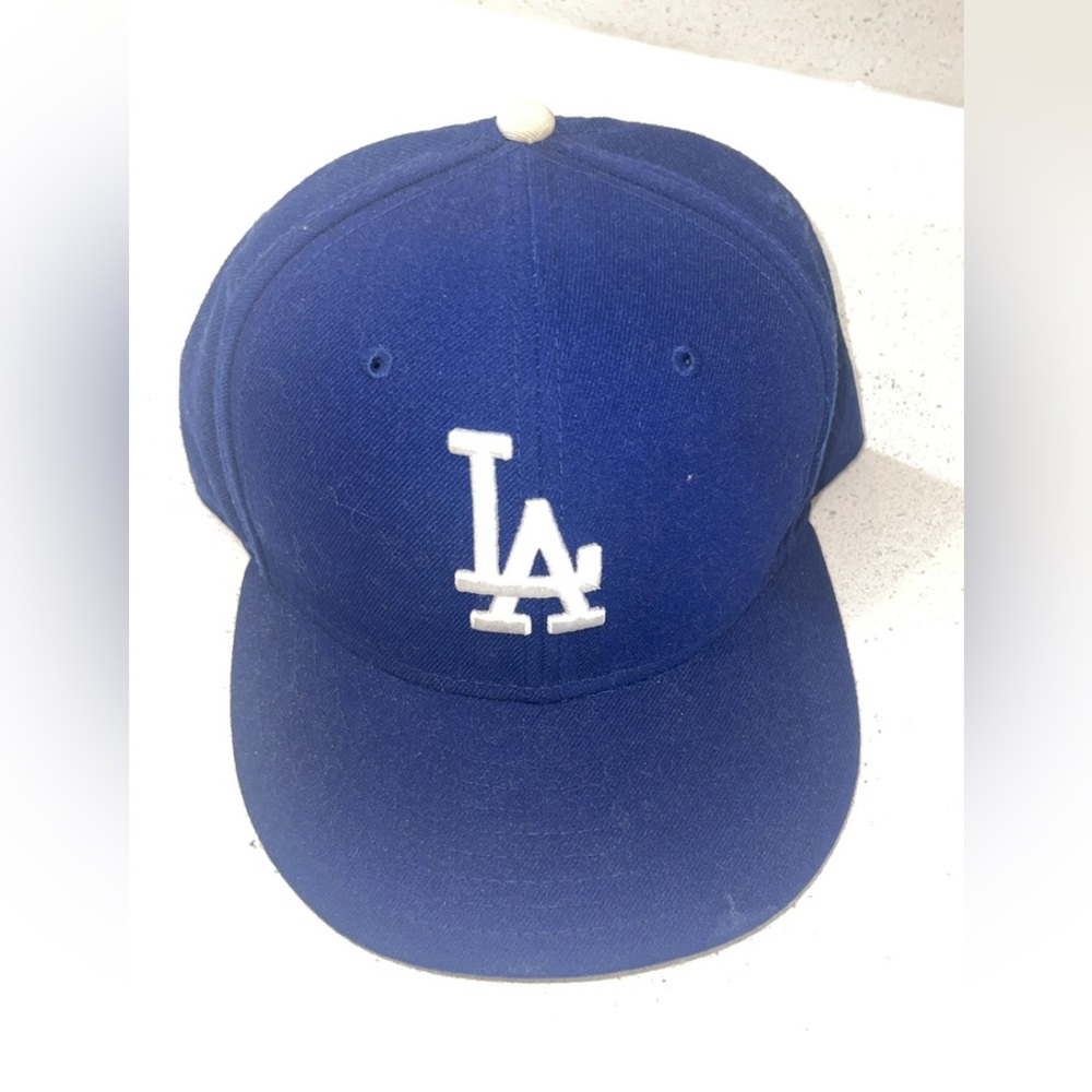Los Angeles Dodgers New Era 59FIFTY Fitted Cap – Navy Blue (7 5/8)